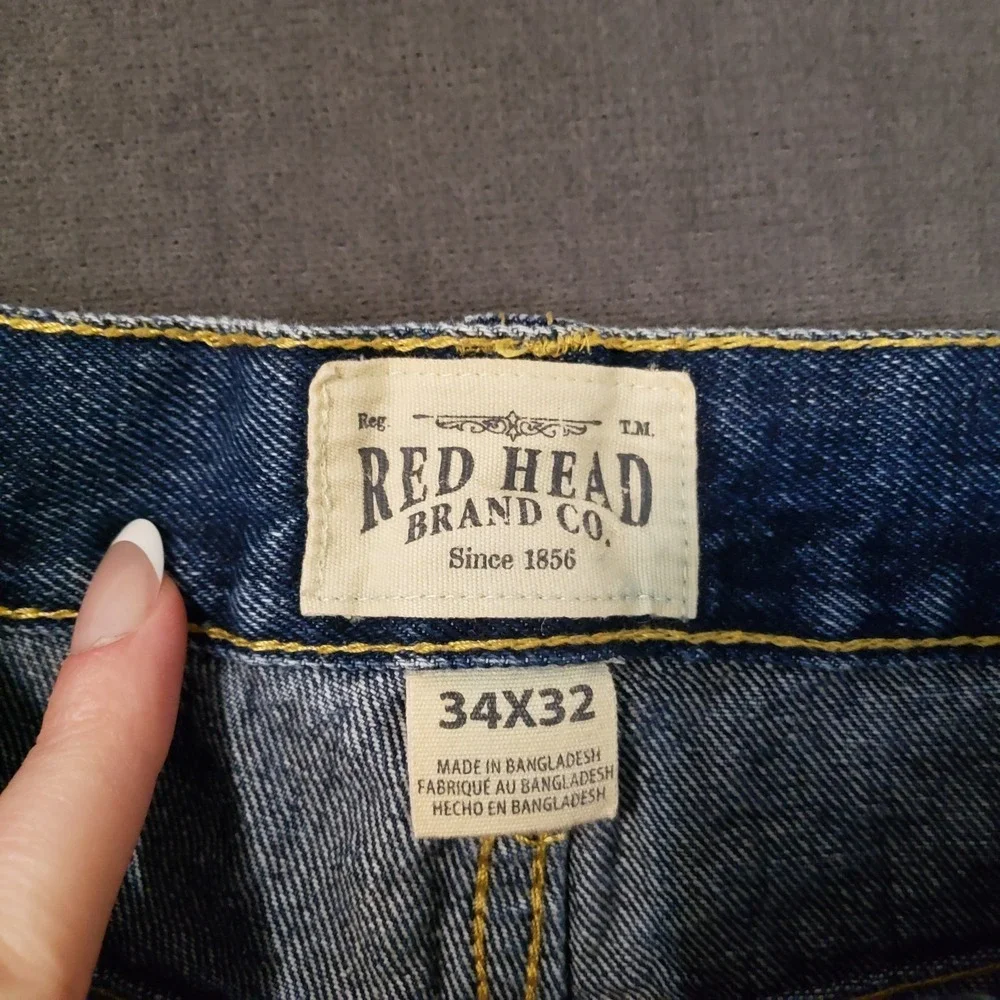 Red Head Brand Co. Jeans Mens Size 34x32‎ Straight